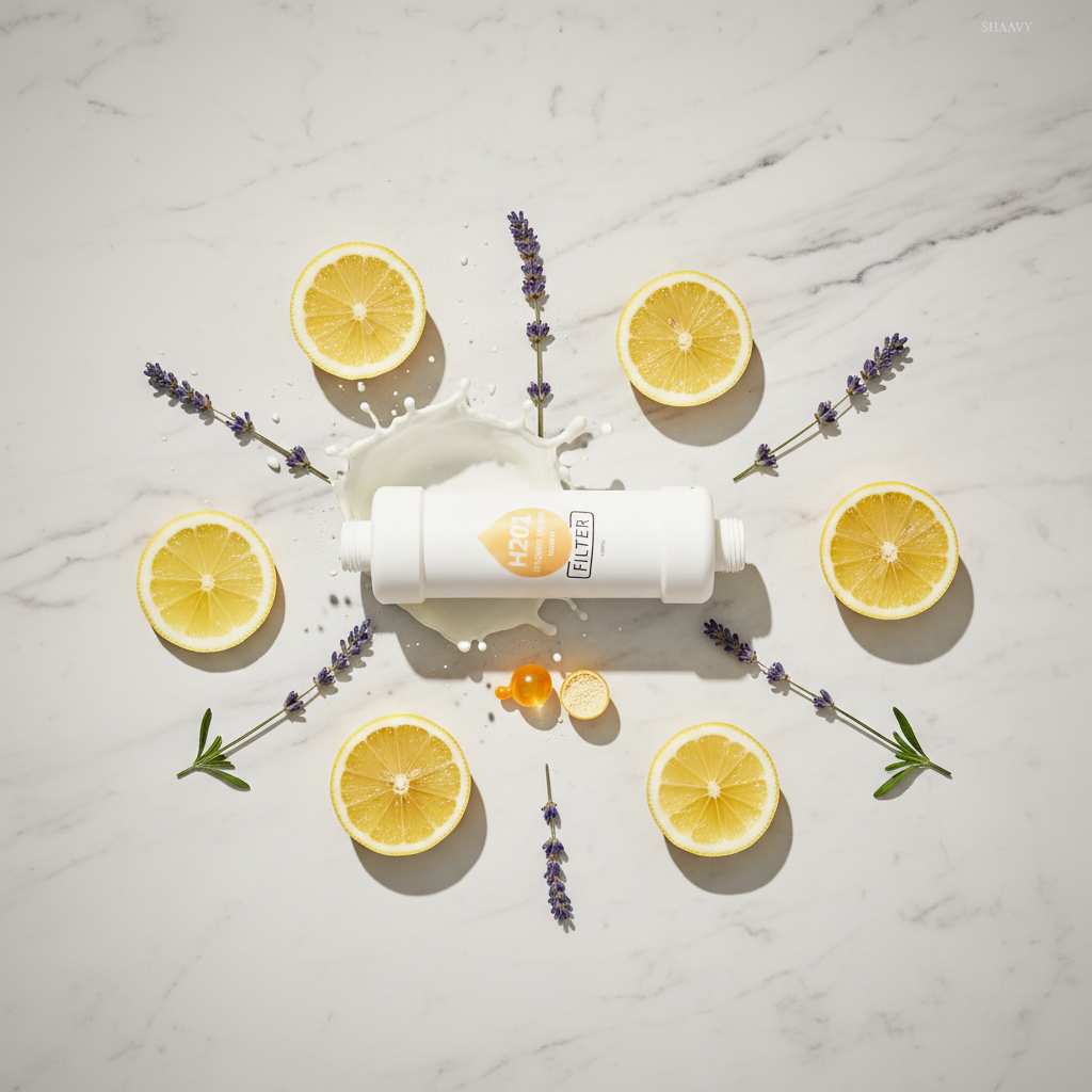 Vitamin C Shower Filter — Chlorine & Hard Water Purifier