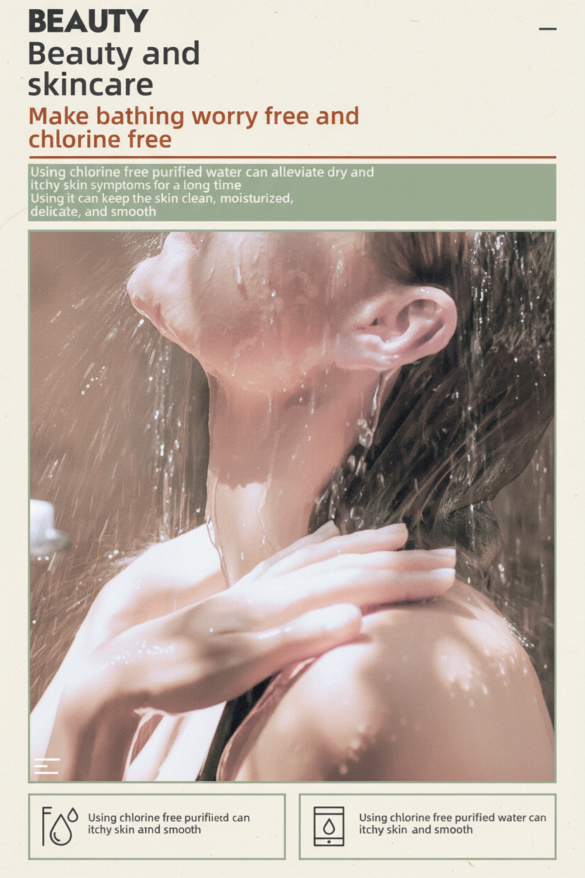 Vitamin C Shower Filter — Chlorine & Hard Water Purifier